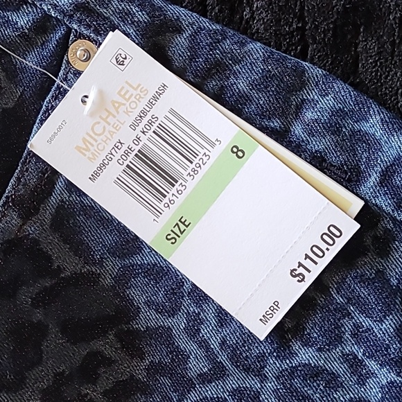 Micheal Kors Leopard Jeans - Picture 5 of 9